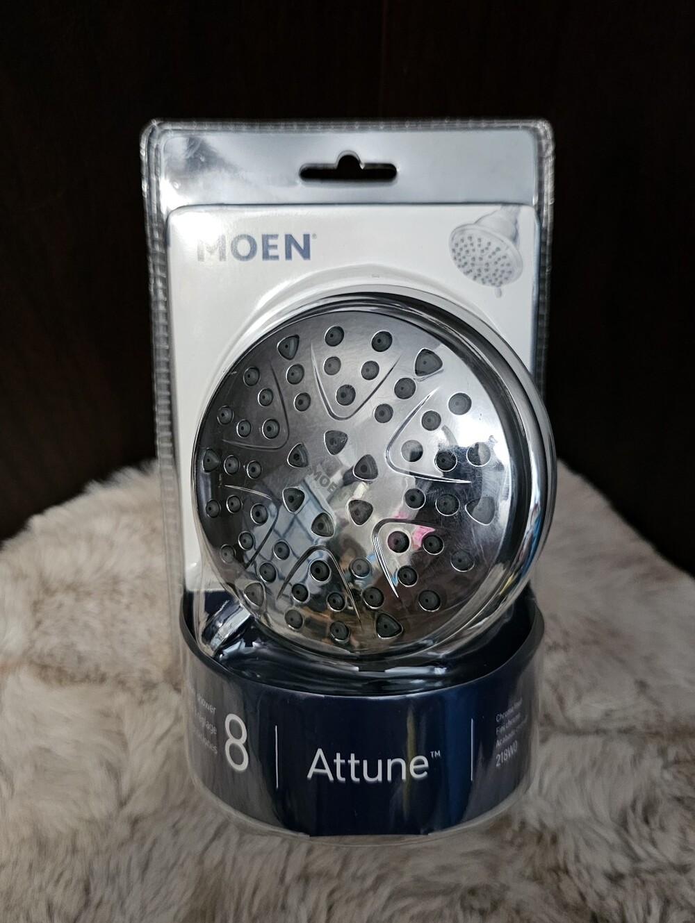 Moen Attune Chrome 8-Setting Wallmount Showerhead